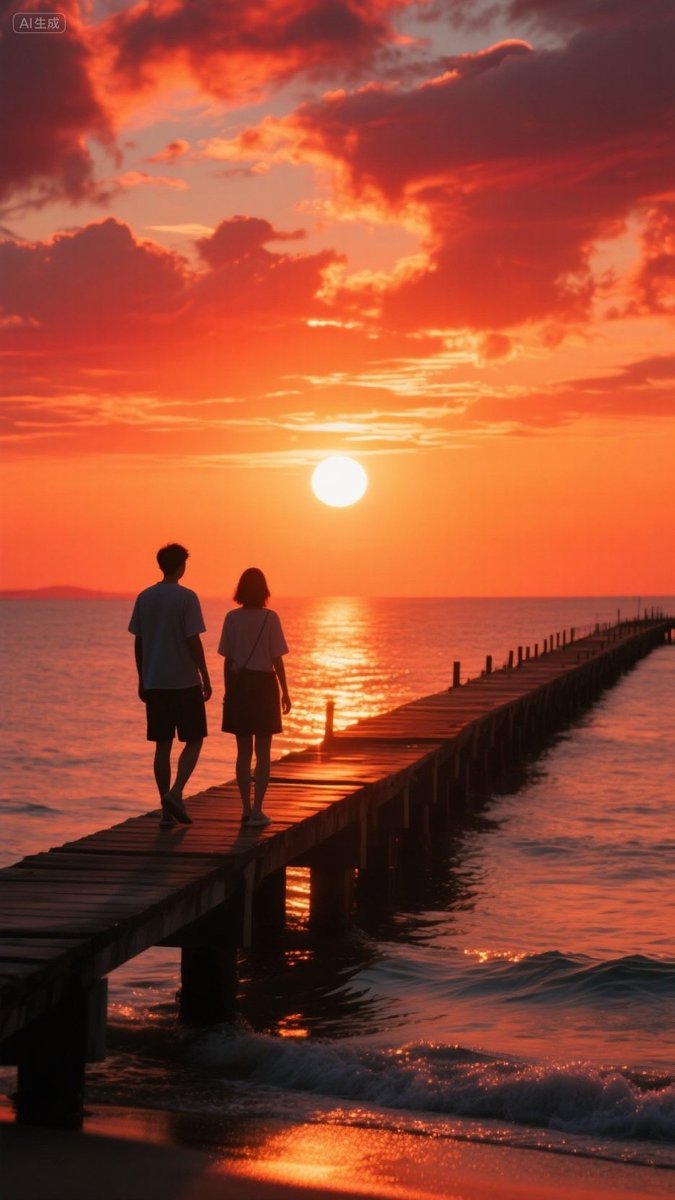 TA4KA3's tweet photo. Missing your laugh from miles away, but every sunset reminds me you’re just a heartbeat apart. https://t.co/VVYPrf69VS