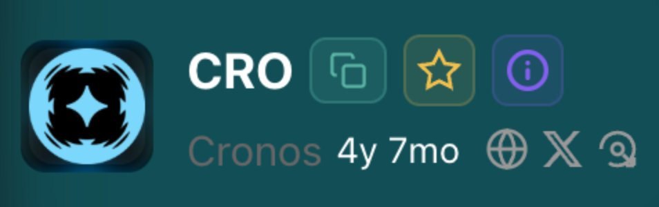 Sharkx's tweet photo. crypto-com-chain:native rebrand! It's a sign of building and developing when the whole market is down and chains are shutting down . Cronos is spending millions on new staff, new apps, new logos, a new way forward. Very good news imho LFG crofam https://t.co/QACdI8Ciqe