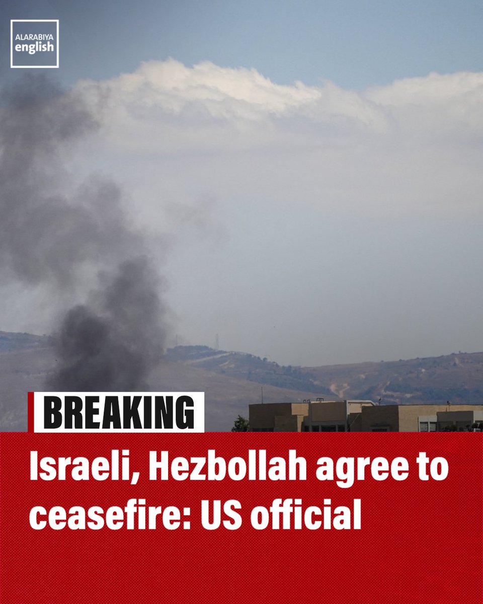 Breaking: Israel and Hezbollah Agree to Ceasefire A Fragile Step Toward De-Escalation