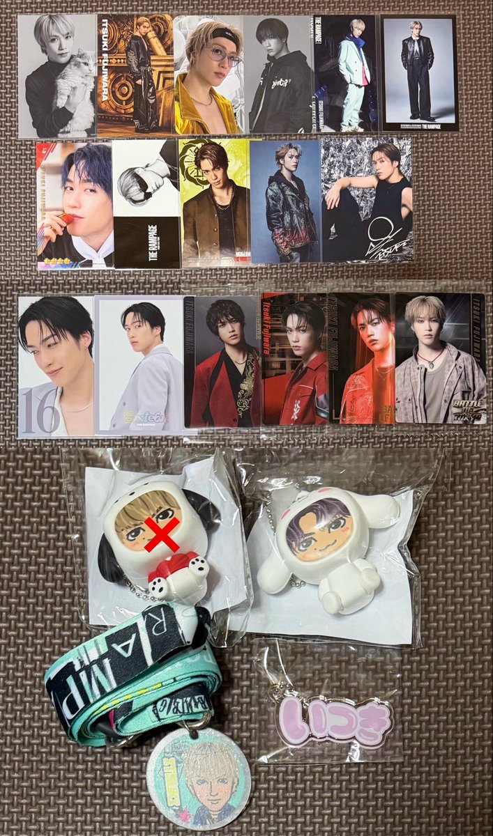 ccc_qy's tweet photo. @1 THE RAMPAGE ランペ (R)MPG MA55IVE 交換 アクスタ トレカ 会場ガチャ

求→買取 > リプ欄、他
       鈴木昂秀

譲→藤原樹

6/20.21福井 > 郵送
お気軽にお声掛けください🙇‍♀️ https://t.co/pJA4wkokv1