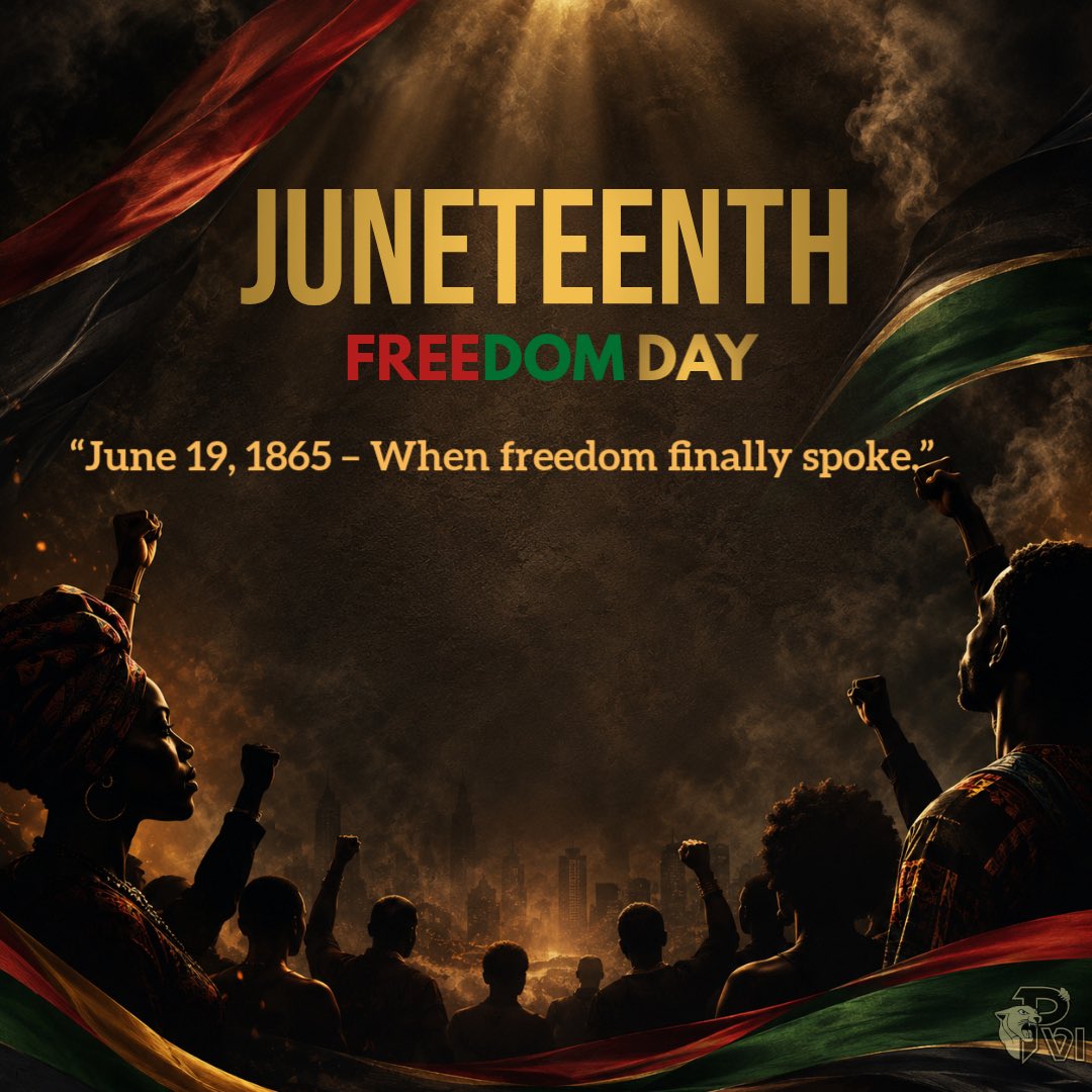 PVIHoops's tweet photo. Happy Juneteenth!! #TeamPVI https://t.co/N08V5IGx8E