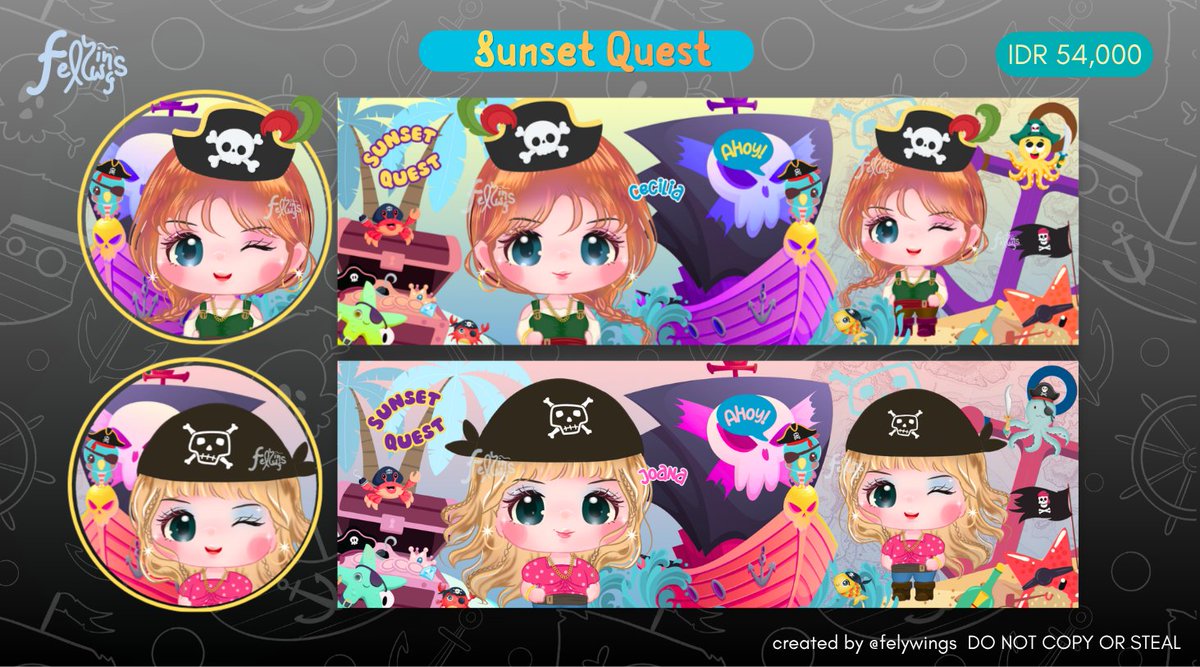 𝓕𝒆𝒍𝒚𝒏𝒆, VGen Chibi♡ tweet media