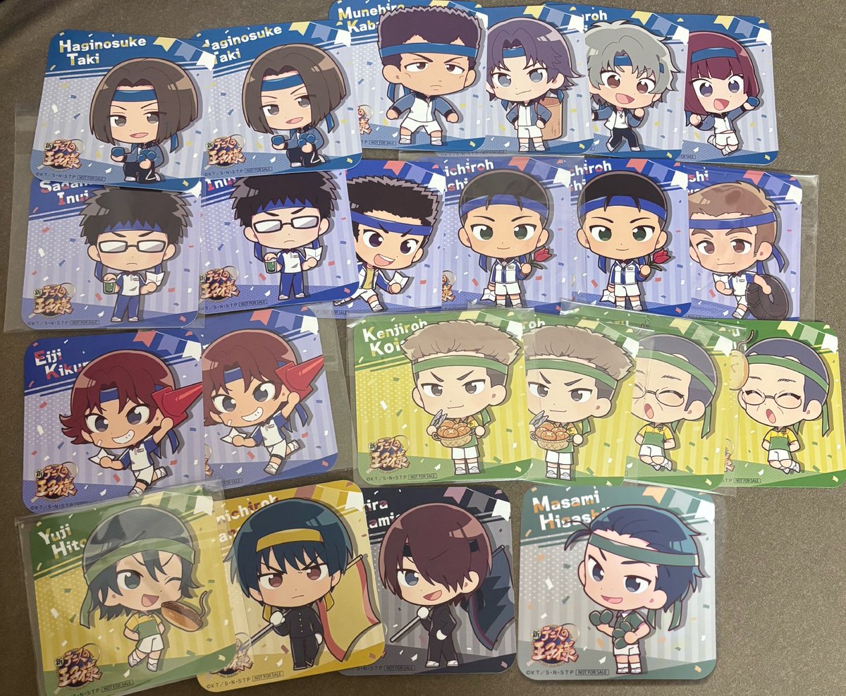ookmsn1224's tweet photo. 【譲渡】新テニスの王子様 テニプリ 新テニ グッズ

迷子のグッズをお迎えしていただける方探しております🙇🏻‍♀️❗️

紙、カード類:100～
コースター:200～
ｱﾙｶﾅｶｰﾄﾞ:250～
缶バ:200～
アクキー:350～
アクスタ:500～

5点以上お迎えしていただける方はこちらで送料負担致します
⬇️ https://t.co/5uBri3z6wl