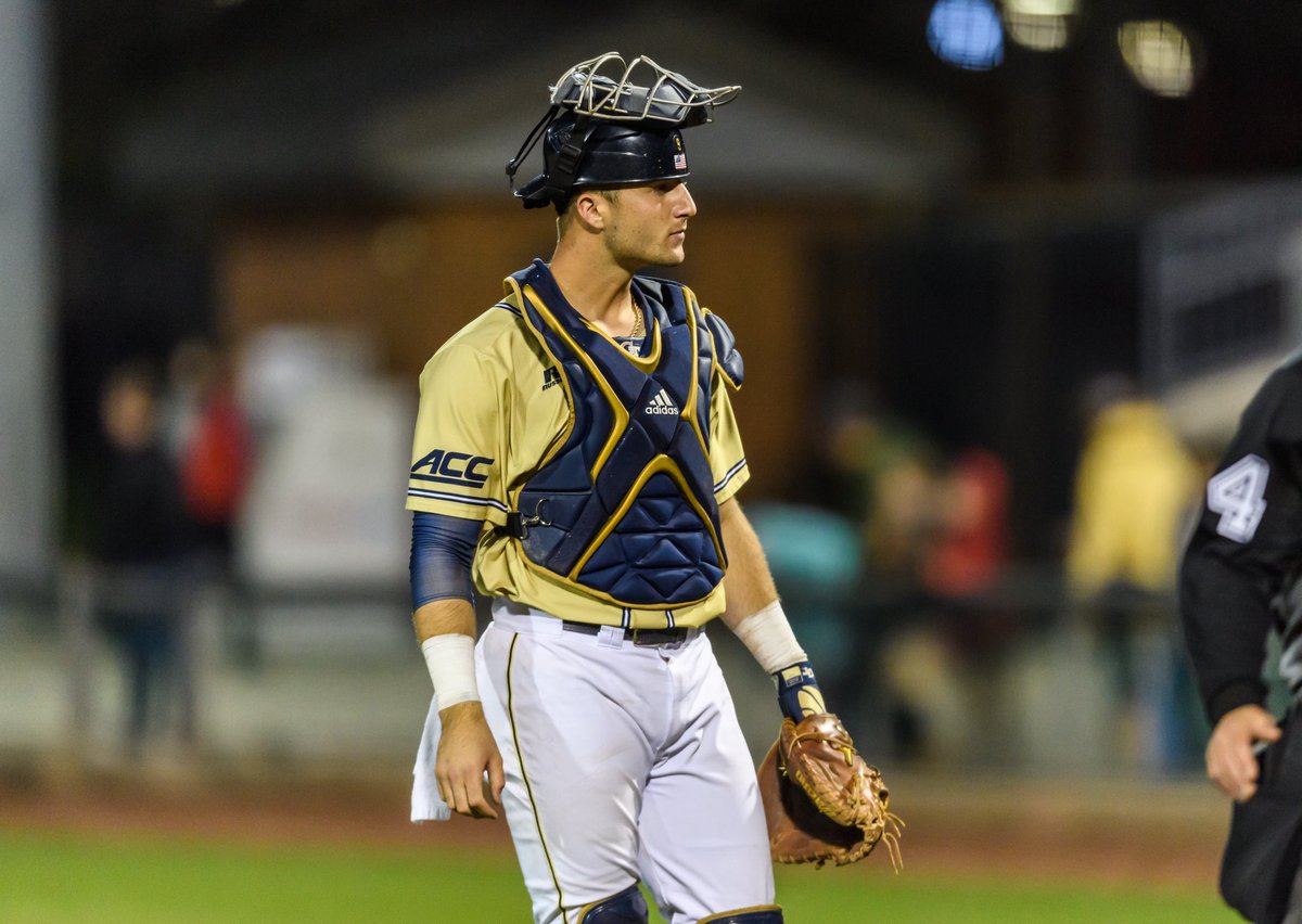 GTBaseball's tweet photo. Welcome back to Atlanta Joey Bart!
#ProJackets x #CatcherU https://t.co/kB4RWCW7SV