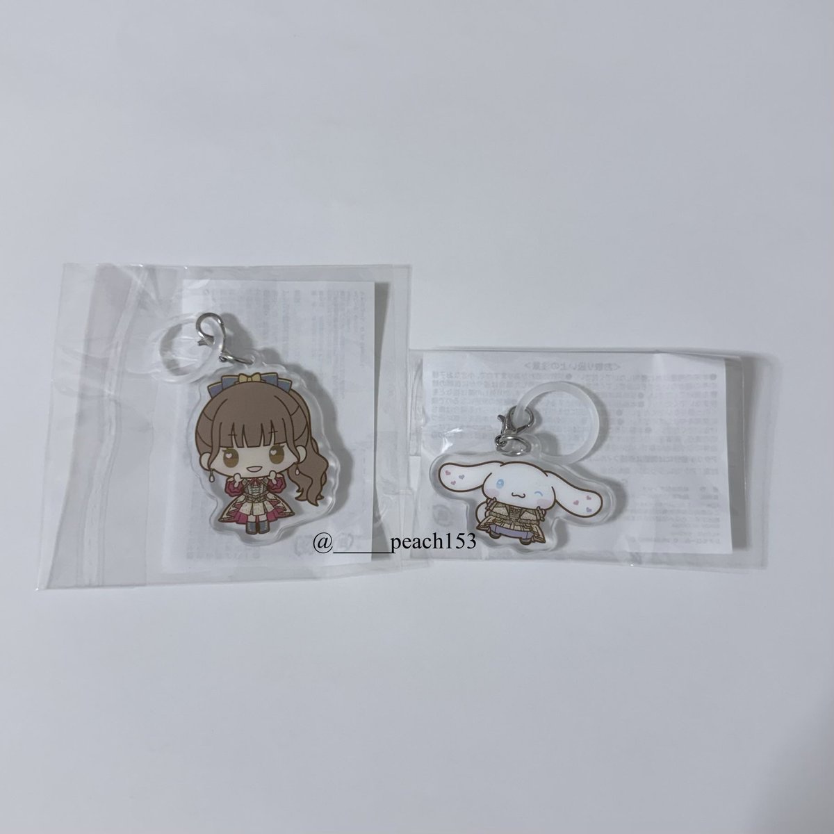 _____peach153's tweet photo. イコラブ トレ 交換 イコラブカプセル めじるしキーホルダー
【譲】　シナモン①髙松 シナモン②大谷

【求】　同種野口

6/20.21の国立での交換希望です。
検索からもお気軽にお声がけください。 https://t.co/km5ExS4TDp