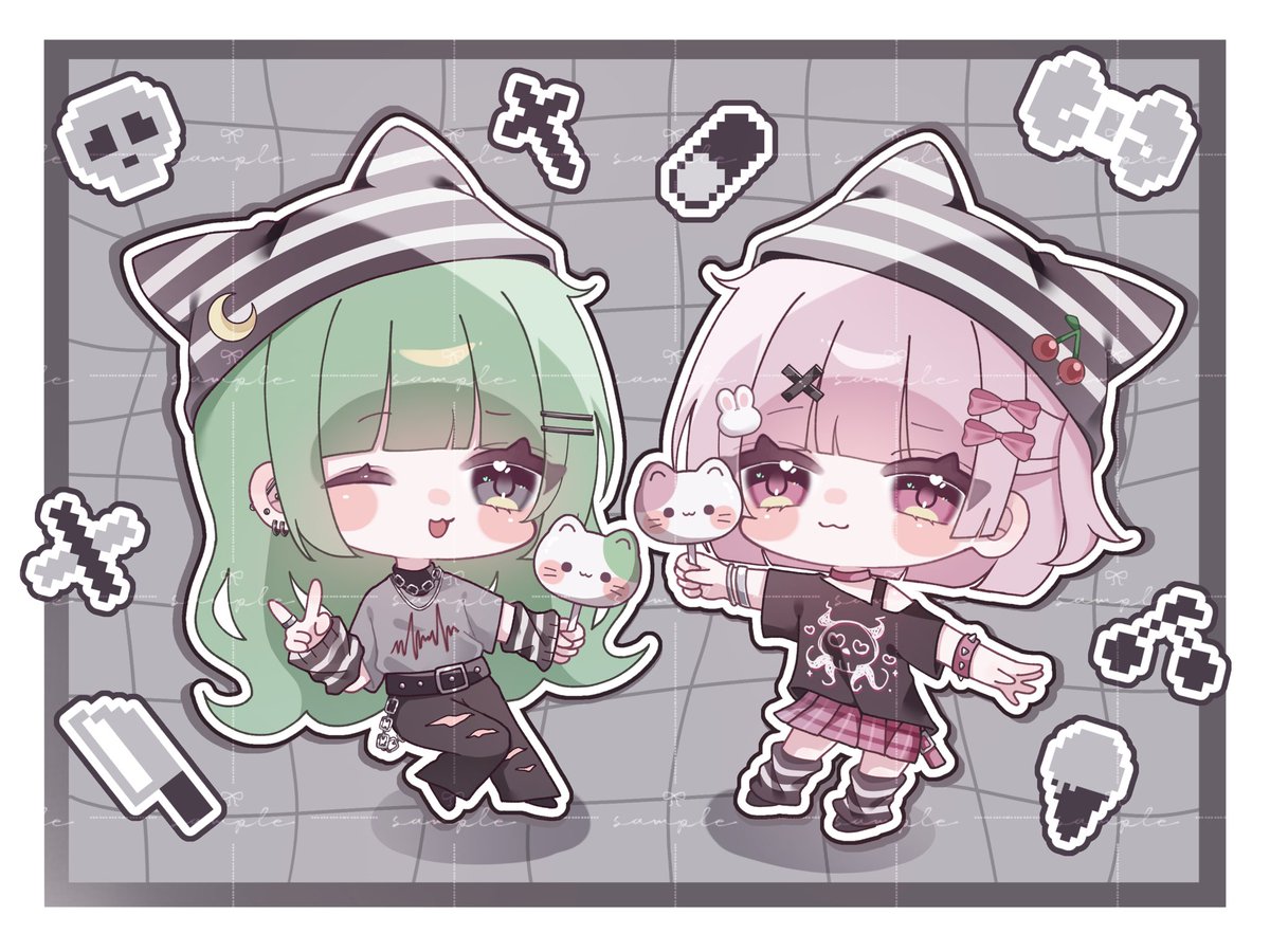 Say0___'s tweet photo. ︎︎︎︎☑︎サブカル量産 💀🖤受付中 ⸜  ෆ  ⸝‍
#有償依頼 #量産依頼 #イラスト依頼 https://t.co/IT9MvPA8eo