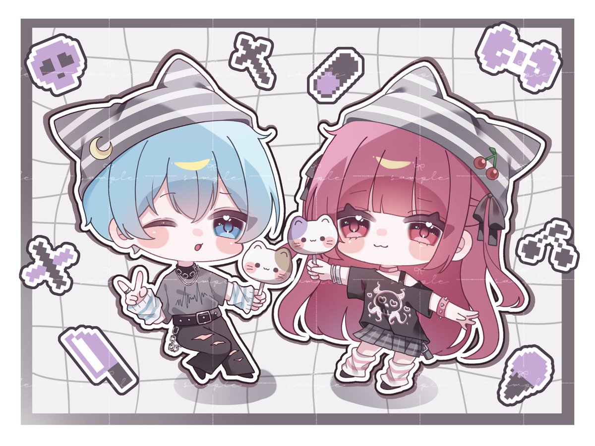 Say0___'s tweet photo. ︎︎︎︎☑︎サブカル量産 💀🖤受付中 ⸜  ෆ  ⸝‍
#有償依頼 #量産依頼 #イラスト依頼 https://t.co/IT9MvPA8eo