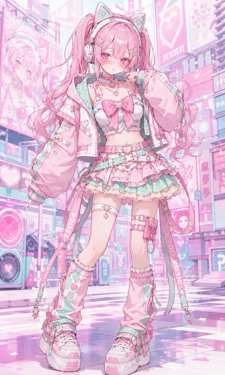 t_write26540's tweet photo. 素敵なプロンプトお借りしました❣️
ポップで可愛い🥰 https://t.co/LpJRYjHHB3