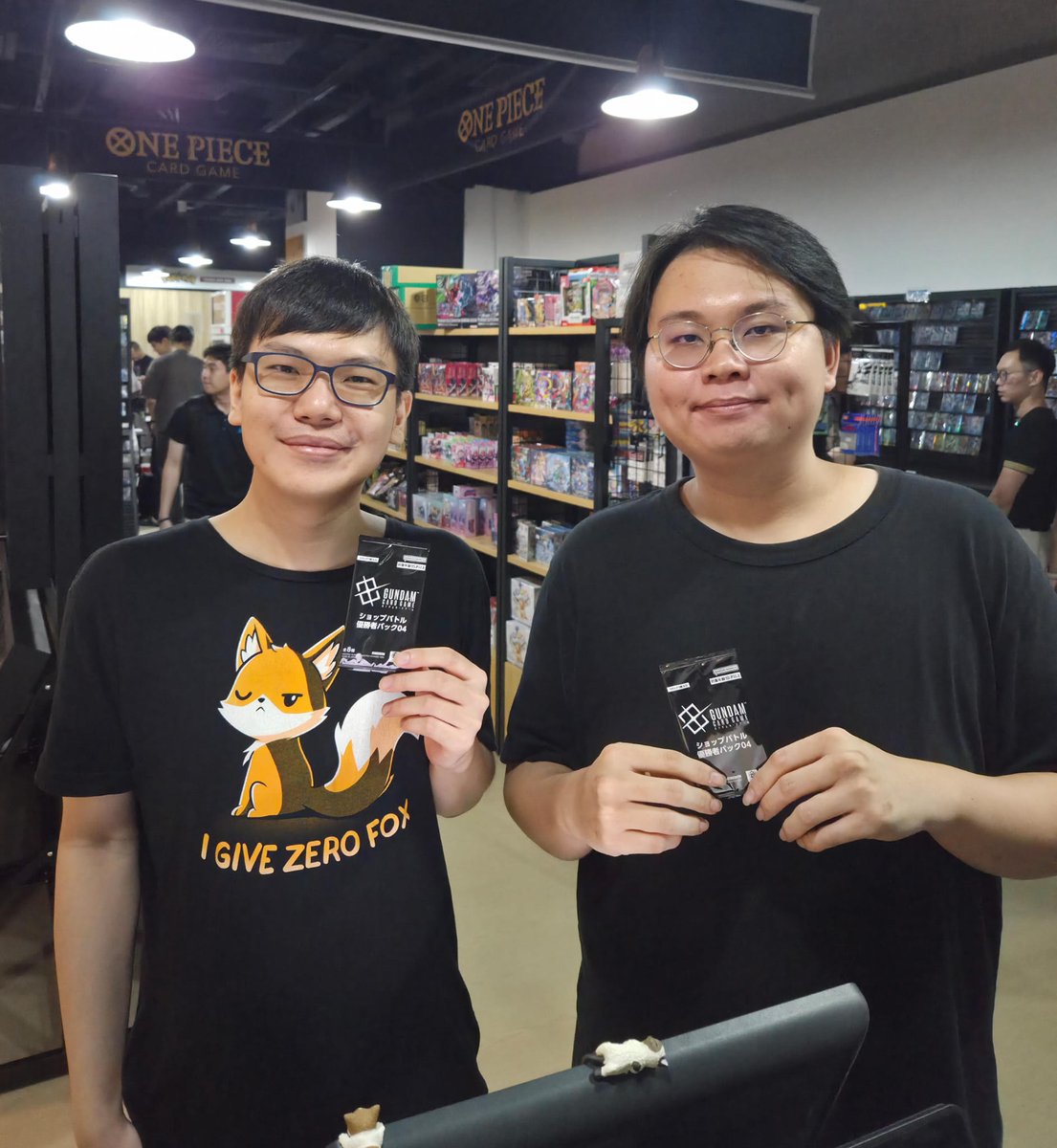 Cardboard_CS's tweet photo. 19/6 Gundam Card Game Shop Battle 2026 S2 concluded!

Winner: Brendan

Lucky Draw Winner: Benedict

Thank you everyone for coming!

#cardboardcollectible
#tradingcardgame
#tcg
#sgcardshop
#gundam
#GundamTCG
#GCG
#ガンダムカードゲーム
#ガンダムカード https://t.co/T8VHfbMEVi