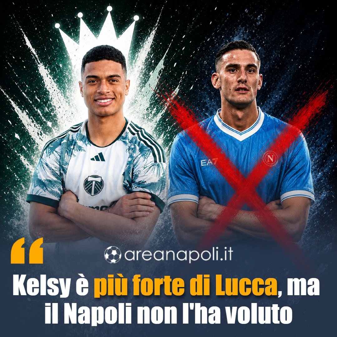 areanapoliit's tweet photo. 🇻🇪 L'ex intermediario di Lozano ha provato a portare un attaccante al @SSCNapoli, che però gli  ha preferito Lorenzo #Lucca.

È lo stesso operatore di mercato, Alessandro #Monfrecola, esperto di calcio aericano, a rivelare il retroscena ai microfoni di Stile Tv, durante 'Salite sulla Giostra'.

❌ "Ho proposto al Napoli una punta migliore di Lucca"

"L'estate scorsa - spiega Monfrecola - ho offerto al Napoli un ragazzo interessante: il venezuelano Kevin #Kelsy del @TimbersFCd, di cui ora non ho più il mandato, era più forte di Lucca e valeva 10 milioni, ma non è stato preso nonostante sia fortissimo. Questo - aggiunge - perché i soldi devono girare e si fermano non nei club che poi reinvestono. I messicani, anche se sono forti, non hanno una valutazione elevata"

🇲🇽 "Alvarado e Gutierrez vanno comprati ora"

E ancora: "Ricordate quando proposi Lozano al Napoli a 3 milioni? Non lo prese, ma poi spese 45 milioni più 5 di commissione. Bisogna individuare i giovani di prospettiva come Roberto #Alvarado e Brian #Gutierrez e vanno presi ora, non quando maturano e costano tanto". 

"Alvarado ce l'ho sul taccuino da qualche anno, ma non ho mai pensato di offrirlo al Napoli perché il calcio italiano è miope", conclude l'intermediario internazionale.