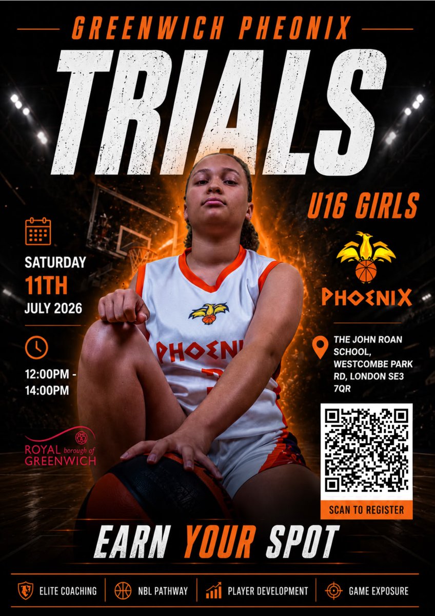 RGTrustSchool's tweet photo. 🏀 Ready to level up your game? RGTS students are invited to join Greenwich Titans &amp; Phoenix basketball trials this July!
Free first session + chance to join a competitive club 🔥
Let’s get involved and show our school spirit!
#RGTS #SchoolSport #GreenwichTitans #Enrichment https://t.co/10krAcpyly