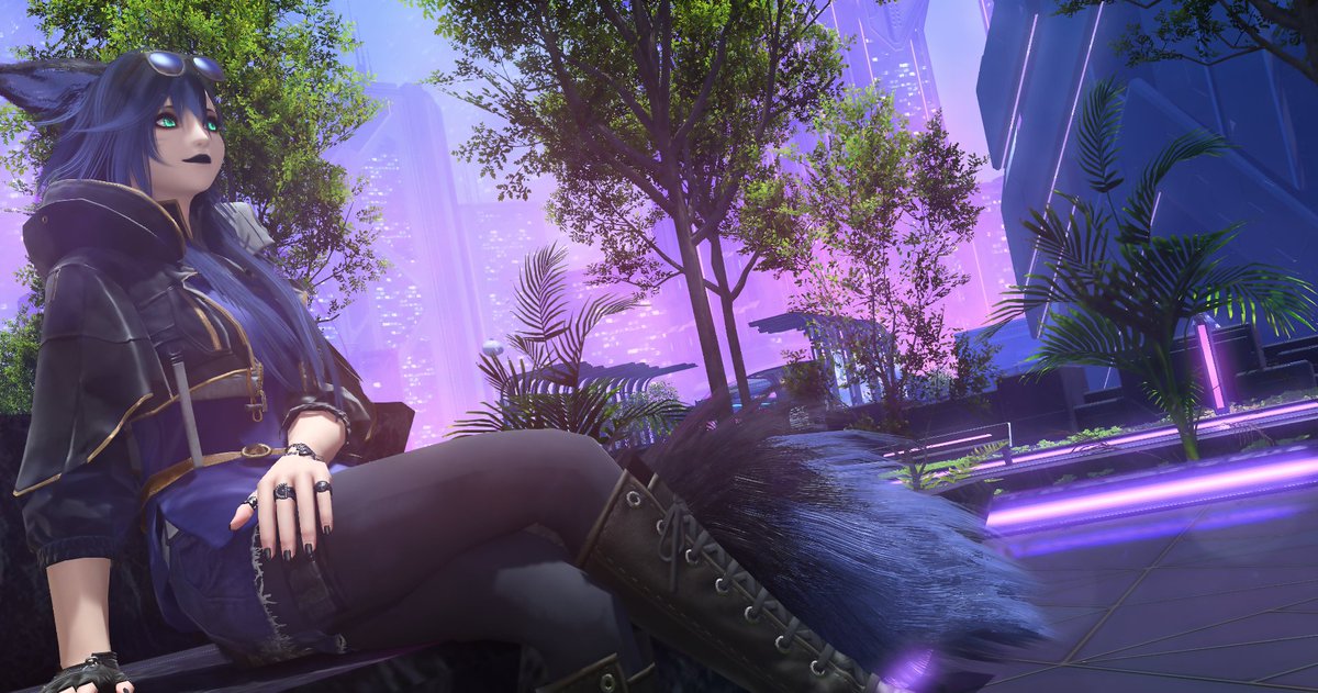 LilithK_FFXIV's tweet photo. Could not resist the fit.  👀 https://t.co/74vNpYTyXz