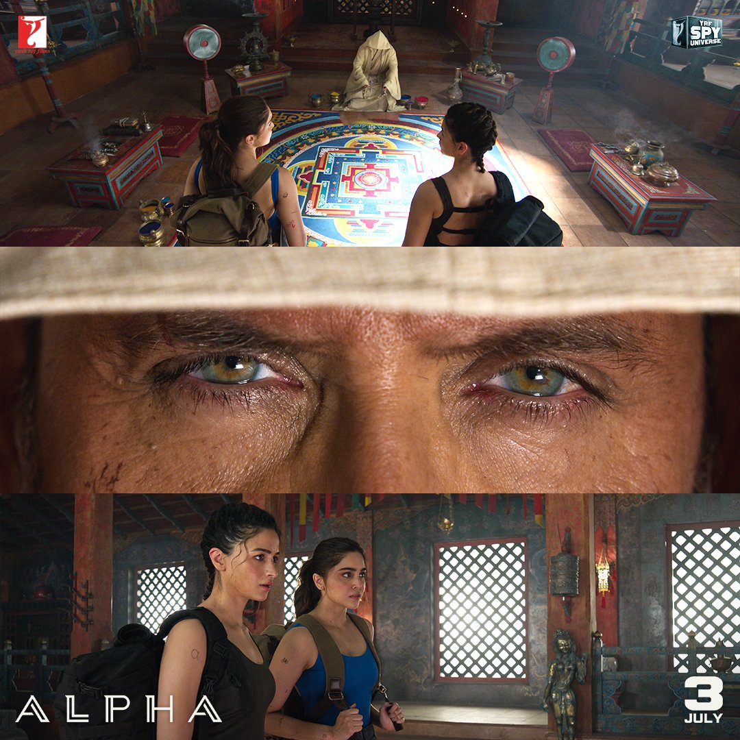 yrf's tweet photo. Fireworks have begun 🧨💥 
Alpha in cinemas from 3rd July https://t.co/qlEzsgaLTV