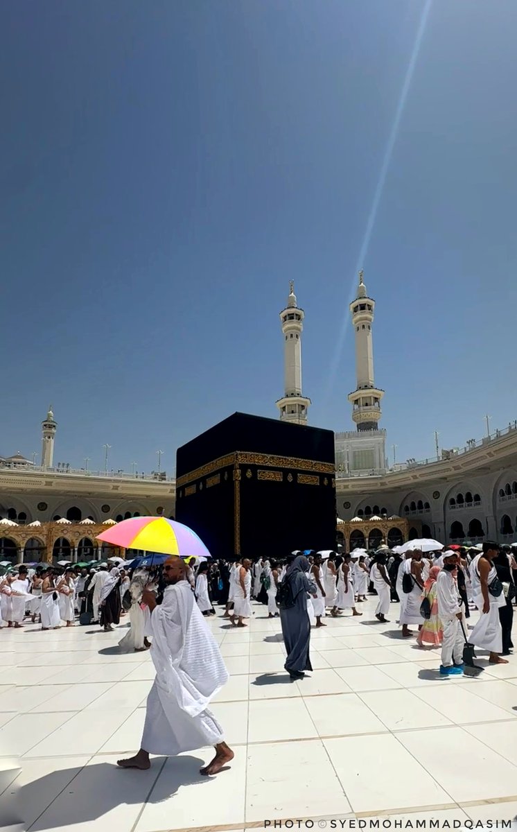 EvolveLeadLove's tweet photo. Prayers for Peace and Happiness from Mecca Sharief
May Allah bless everyone with enough inner balance that they can stay fair and content in life .
#Umra #Friday #Mecca #Happiness https://t.co/htOrHNVCAv