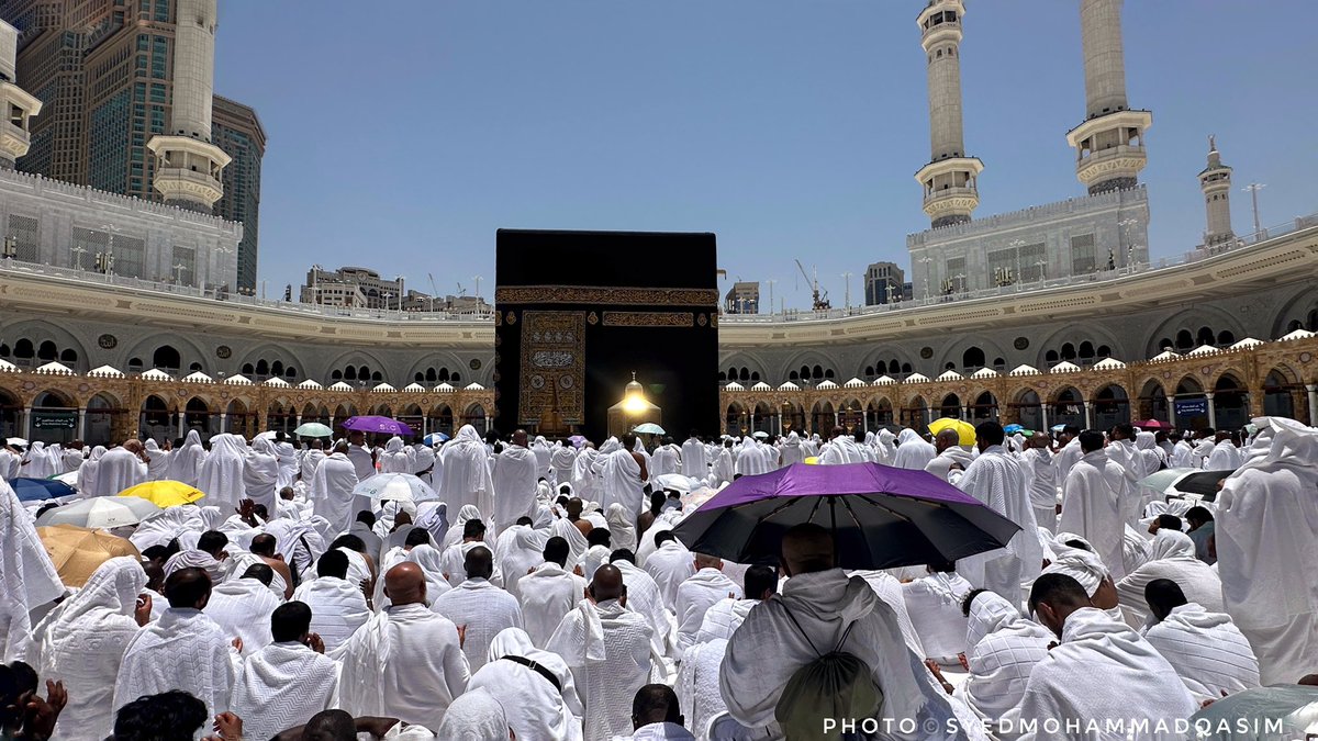 EvolveLeadLove's tweet photo. Prayers for Peace and Happiness from Mecca Sharief
May Allah bless everyone with enough inner balance that they can stay fair and content in life .
#Umra #Friday #Mecca #Happiness https://t.co/htOrHNVCAv