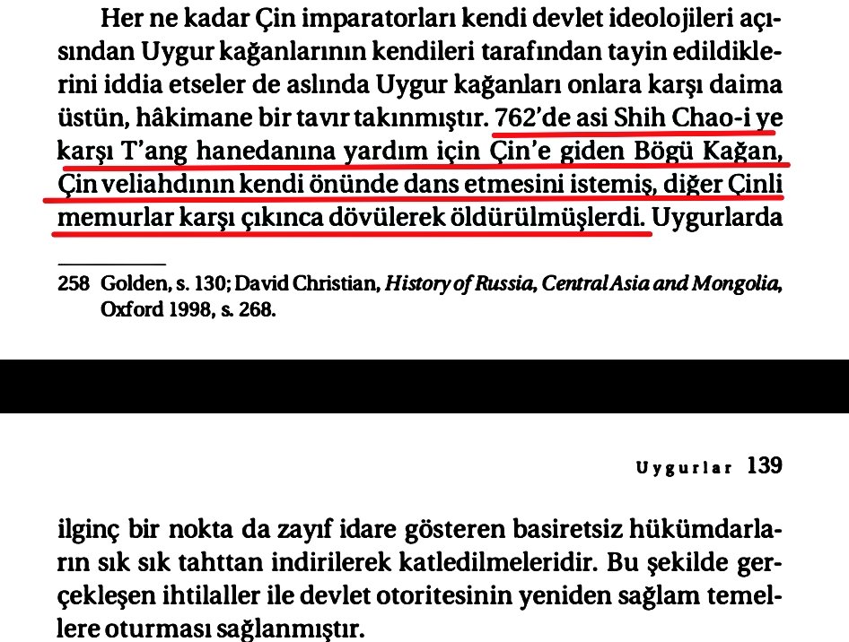 FuRVl12's tweet photo. Uygurların Büyük Kağanı İlteriş Bögü Kağan,762 Senesinde Shih Chao İsyanını Bastırmak İçin Çine Gittiğinde Çin'in Veliaht Prensinin Kendisinin Önünde Dans Etmesini İstemiş,Karşı Çıkan Çinli Komutanları Dövdürterek Öldürtmüştü. https://t.co/YmHasnrlHv