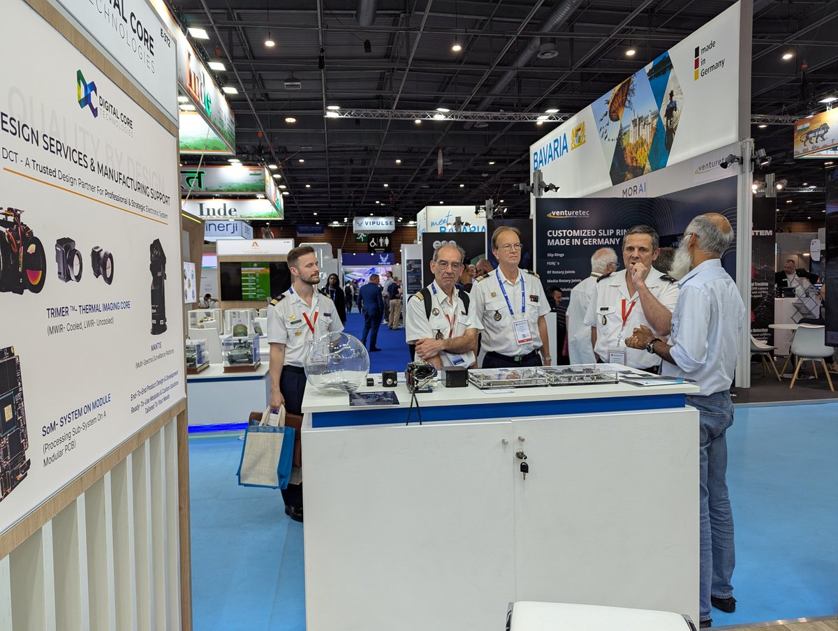 dicortech's tweet photo. Wrapping it up at Eurosatory 2026, Paris.

An incredible week of showcasing our advanced #EmbeddedTechnologies and connecting with leaders and innovators from across the global defense ecosystem.

#Eurosatory2026 #DefenseTechnology #EmbeddedSystems #EOIR #LWIR #MWIR https://t.co/8UGPEnlfZU