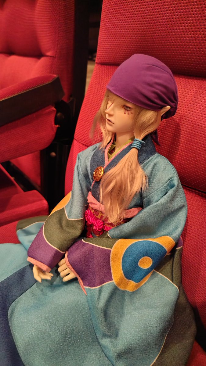 NiriHum's tweet photo. 今日モノノ怪四回目で映画館に離さん連れてった
問い合わせもしてOKもらえて良かった👍 https://t.co/isKrauvzsd