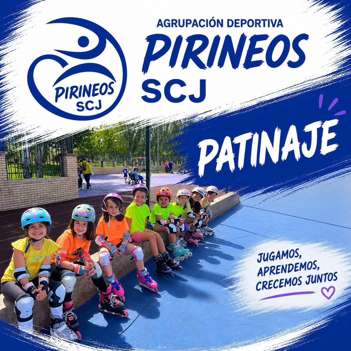 ADPirineos's tweet photo. 🔵 Os presentamos Patinaje
ℹ️ Una sección consolidada que ha dado un importante salto de calidad en las últimas temporadas.
📲 Inscripciones abiertas en https://t.co/VYhSybAZKM
#GoBlues https://t.co/EKvjyxkvtB