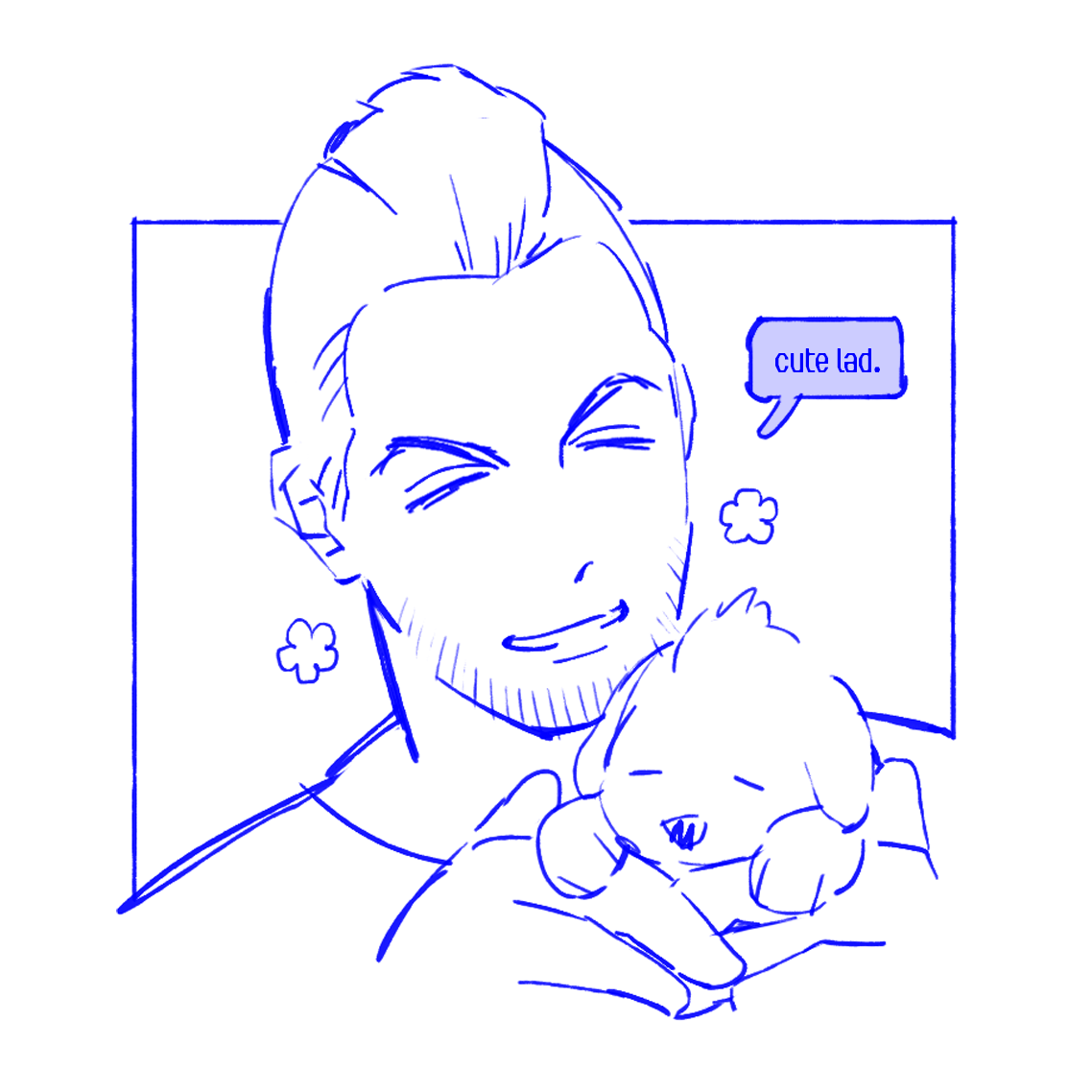 itsameyoshi's tweet photo. 🧼🐶💙 https://t.co/cQASg5ZotL