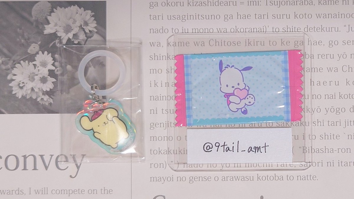 9tail_amt's tweet photo. 【サンリオ アクリルチャーム クリームinスナック vol.2 Hide&amp;Seekかくれんぼ 交換】

譲:ポムポムプリン、シナモン

求:同種ポチャッコ×2

litlink必読┆郵送のみ┆声かけ前のふぁぼ×

検索からでもお気軽にどうぞ🙆 https://t.co/a6mXTZ5ncE