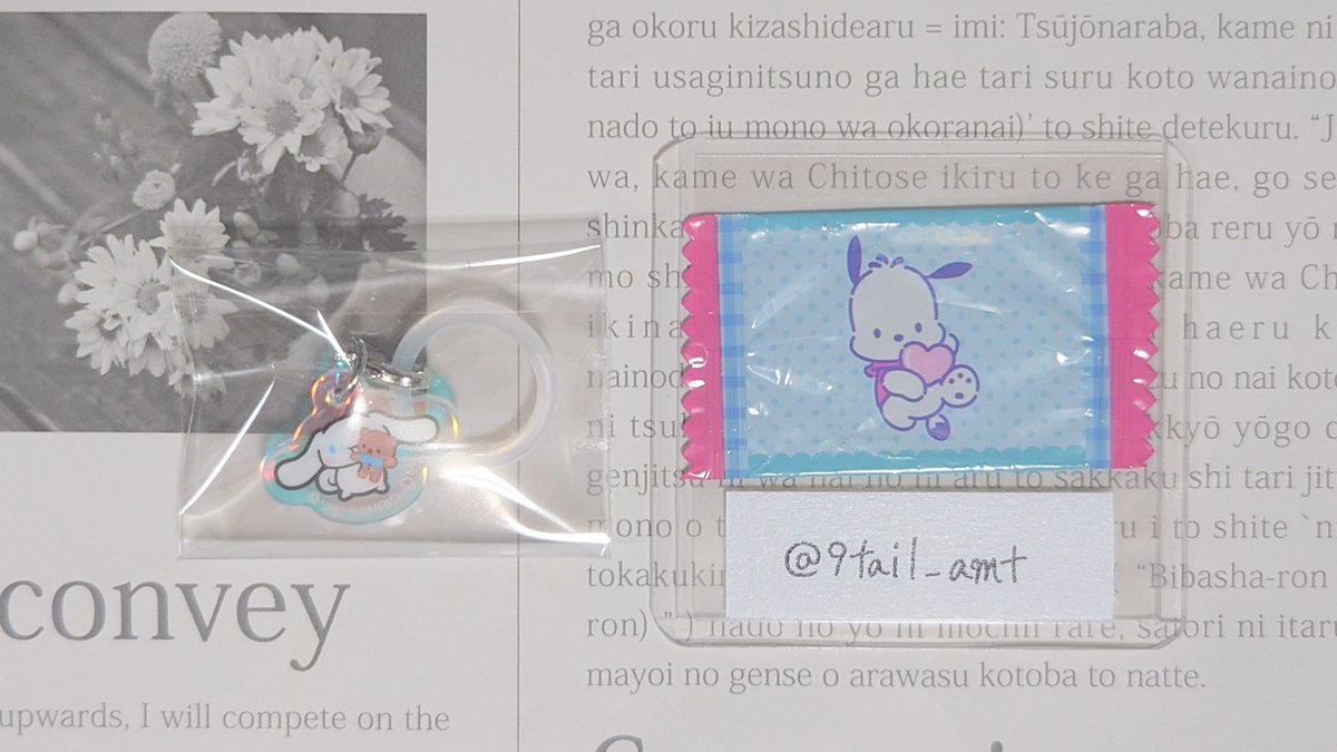 9tail_amt's tweet photo. 【サンリオ アクリルチャーム クリームinスナック vol.2 Hide&amp;Seekかくれんぼ 交換】

譲:ポムポムプリン、シナモン

求:同種ポチャッコ×2

litlink必読┆郵送のみ┆声かけ前のふぁぼ×

検索からでもお気軽にどうぞ🙆 https://t.co/a6mXTZ5ncE