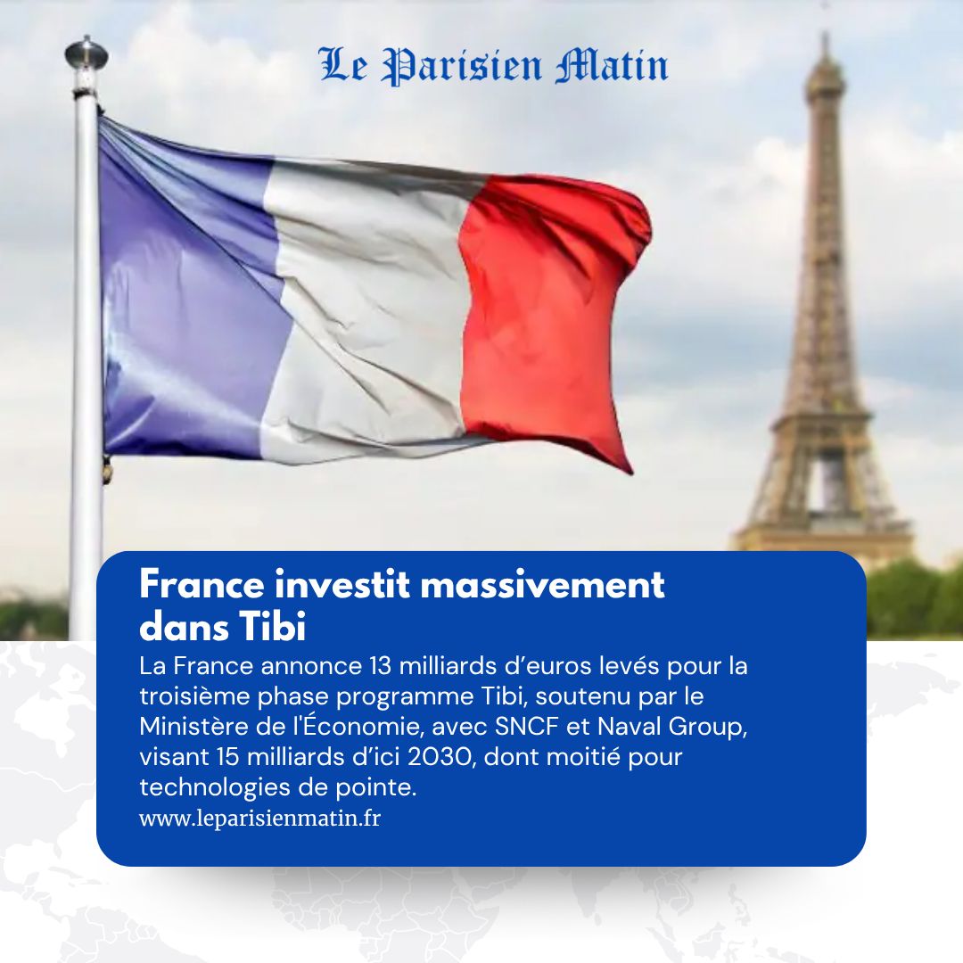 LeParisienMatin's tweet photo. La France renforce Tibi avec 13 milliards, intégrant SNCF et Naval Group pour soutenir technologies de pointe nationales.
#LeParisienMatin #France #Tibi #Investissement #Technologie
Read More: https://t.co/gYFSyW5bte https://t.co/BYVW9VT08m