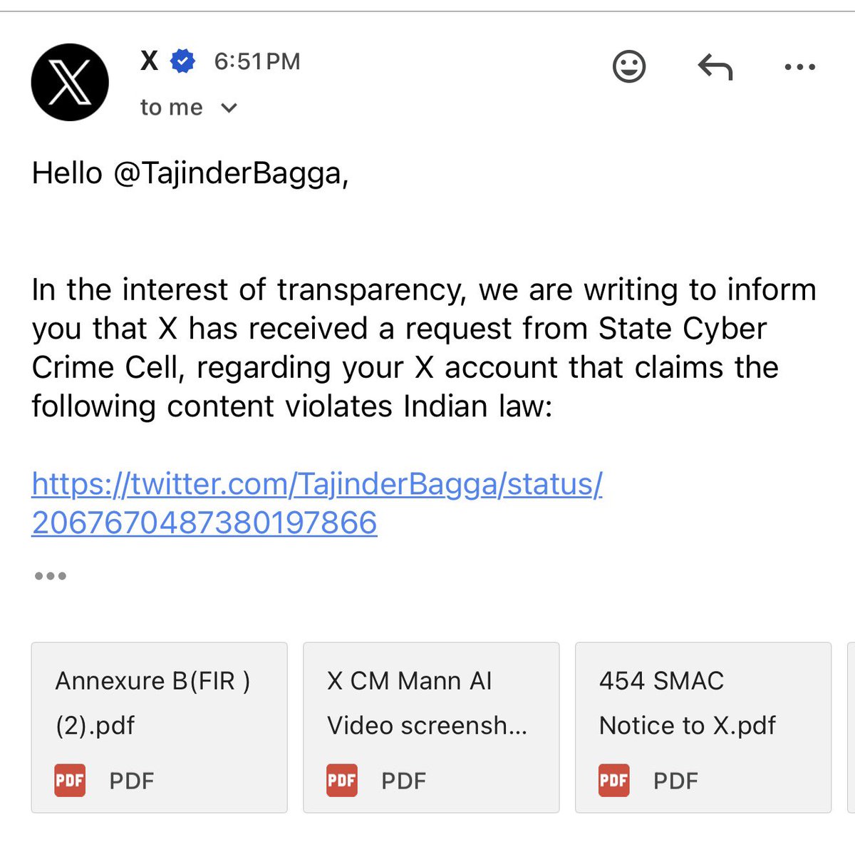 Tajinder Bagga tweet media
