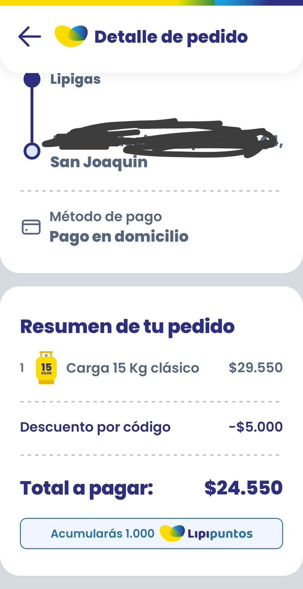 Agvasquez's tweet photo. Acabo de comprar el gas con el cupón y ningún problema, lo hice a través de la app del banco estado @KarendTV #muchogustomega https://t.co/8vGK0HPasl
