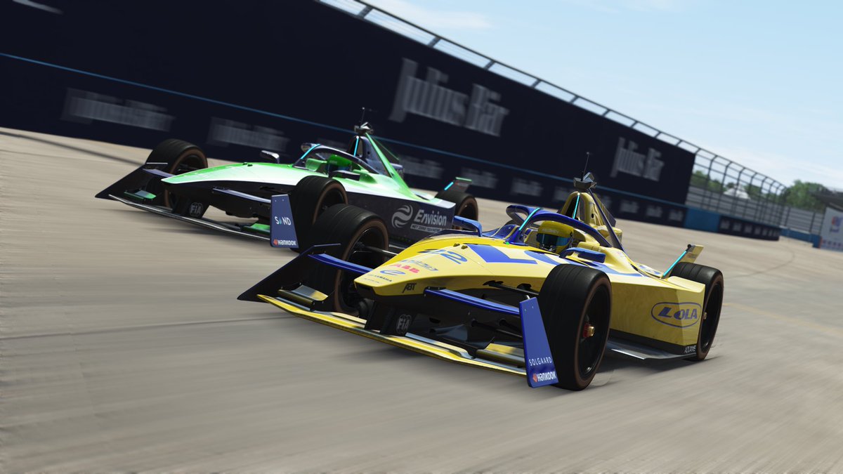 rFactor2's tweet photo. ⚡ The 2026 Formula E liveries are now in rFactor 2 as a FREE content update to the Gen3 car!

All teams. All cars. Ready to race.

Available to download now!

#rfactor2 #formulae https://t.co/dRshoOa835