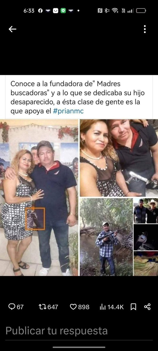 JavierHLU's tweet photo. @raqueltaguilar @qtf Cecy debe saber a cuántos desaparecieron sus hijos.
Deberían de procesarla https://t.co/9YWDgOBVrM