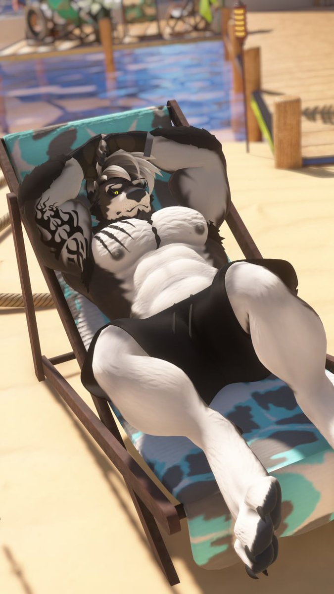 KobyFrVr's tweet photo. Quite hot outside
#vrchatfurry #wolfman #vrchatphotography https://t.co/5cbopNuHJI