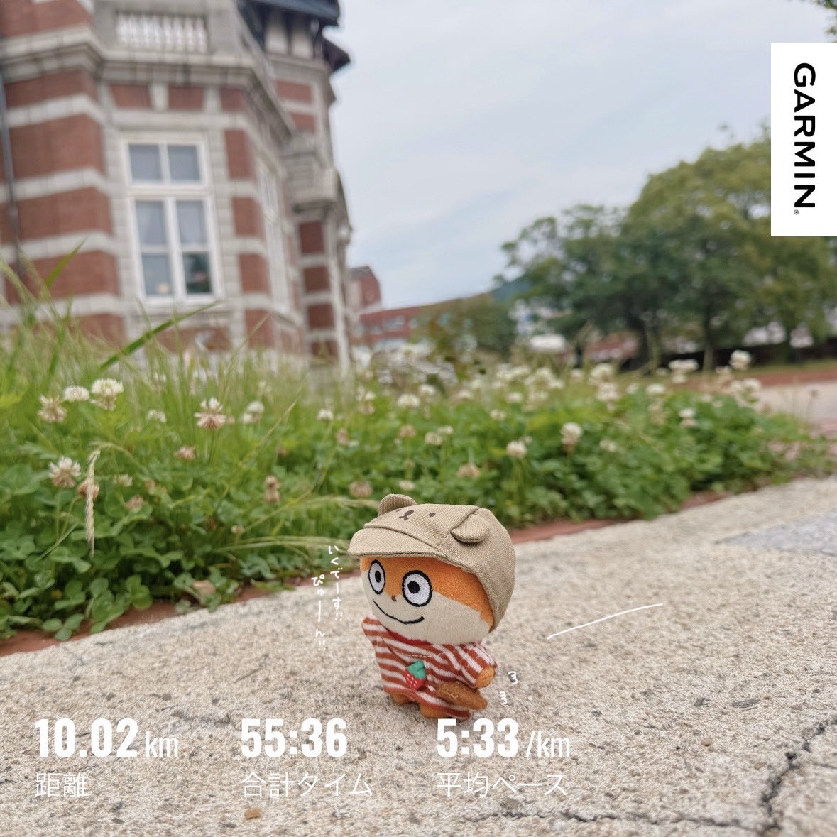523run's tweet photo. こねラン 2026.06.19

ほんとは昨日走りたかったけど、寝不足だったのでしっかり睡眠とって今日に備えまちた。飲むのはほどほどにしないといけません🍺

ジメジメじとじと。湿気で頭の毛がうねるから、帽子はずせないんでち！ https://t.co/rhfDnxoylD