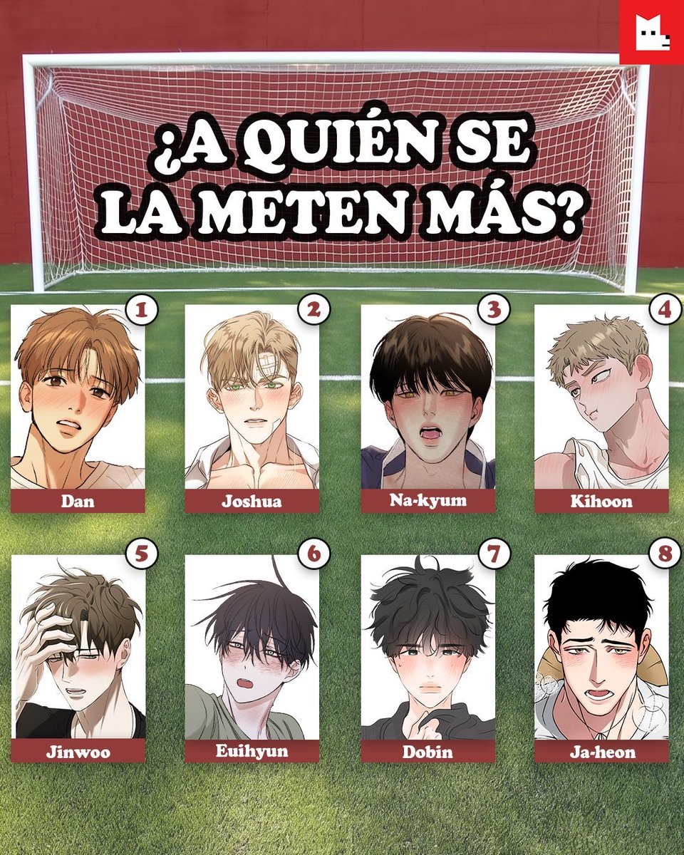 Lezhin_ES's tweet photo. ⚽️ Algunos nacieron para ser delanteros...

y otros para recibir todos los goles 🥅😭

💬 ¿Quién se lleva el premio al portero más goleado?

Deja tu número 👇

#LezhinES #Fútbol #Gol https://t.co/zaIOvvnY1i