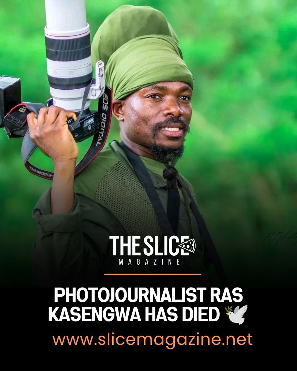 slicemagazine's tweet photo. Photojournalist Ras Peter Kasengwa has died. 🕊️ https://t.co/fi4nthLp9V