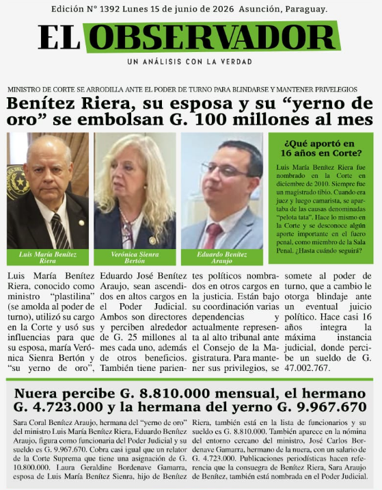 sebaalvareza's tweet photo. La institución más corrupta del Paraguay. https://t.co/lkIkQ2VZwS