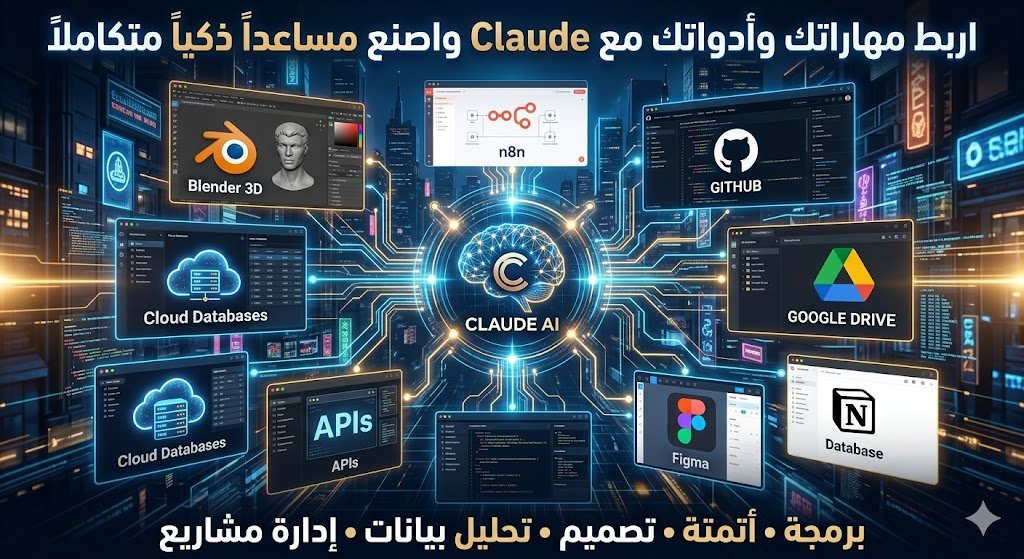 tu1426's tweet photo. 🚀 هل تعلم أن Claude لا يقتصر على المحادثة فقط؟

يمكنك ربطه مع أدوات مثل:
✅ n8n للأتمتة
✅ Blender للتصميم ثلاثي الأبعاد
✅ GitHub للبرمجة
✅ Notion لإدارة المعرفة
✅ APIs للتكامل بين الأنظمة
______
مجتمع الذكاء الاصطناعي 
https://t.co/jvrYXQ18v8
#العام_الهجري_الجديد_١٤٤٨ https://t.co/ajbQXlfohX