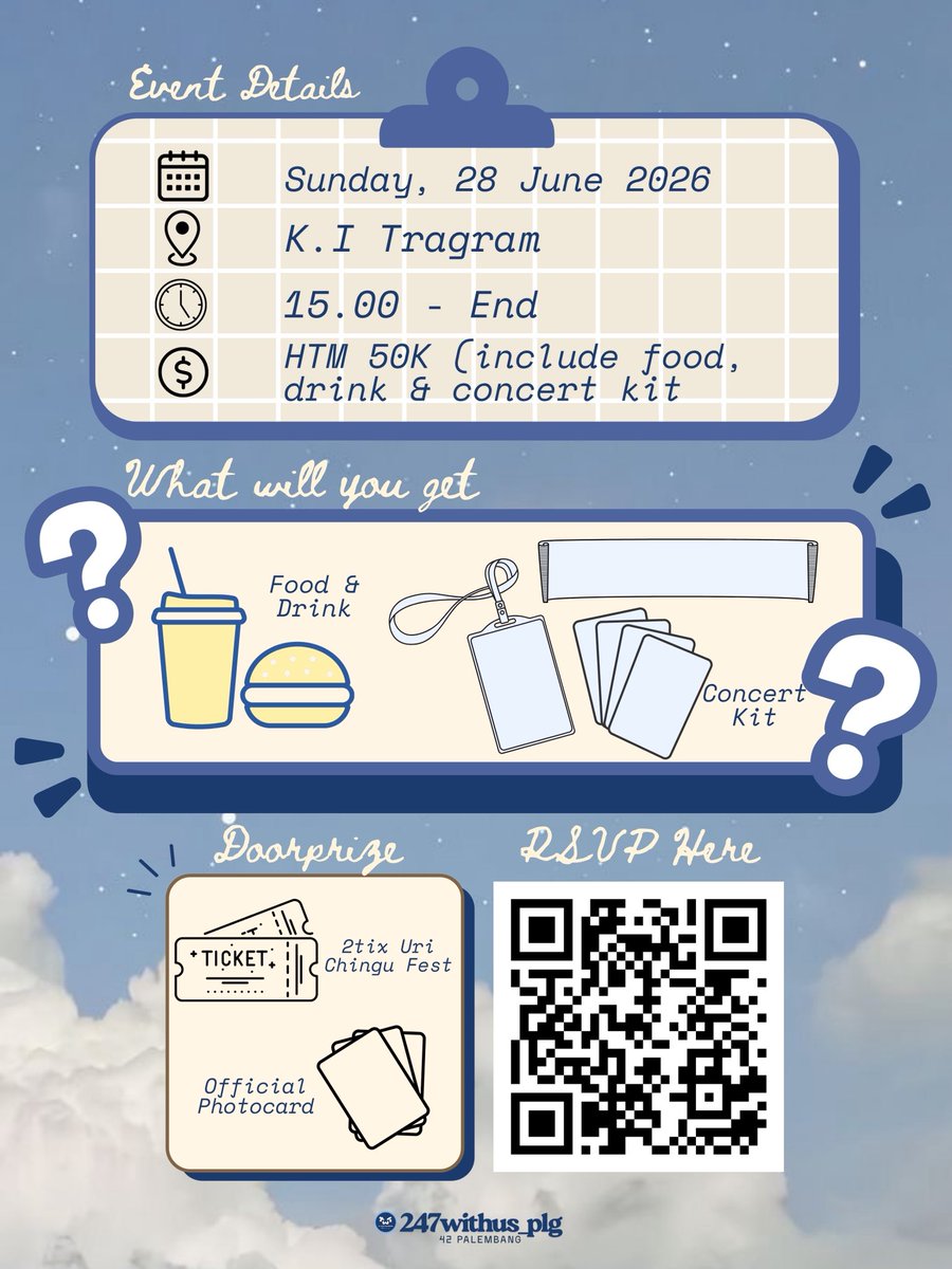 247withus_plg's tweet photo. 𝘼𝙣𝙣𝙮𝙚𝙤𝙣𝙜 𝙎𝙖𝙞𝙙𝙚𝙪𝙡, 
𝙠𝙖𝙢𝙞 𝙢𝙚𝙣𝙜𝙖𝙟𝙖𝙠 𝟰𝟮 𝙋𝙖𝙡𝙚𝙢𝙗𝙖𝙣𝙜 𝙪𝙣𝙩𝙪𝙠 𝙣𝙤𝙣𝙩𝙤𝙣 𝙗𝙖𝙧𝙚𝙣𝙜 𝙠𝙤𝙣𝙨𝙚𝙧 𝙏𝙒𝙎 𝟮𝟬𝟮𝟲 𝙮𝙖𝙣𝙜 𝙗𝙚𝙧𝙩𝙖𝙟𝙪𝙠 𝟮𝟰/𝟳:𝙁𝙊𝙍:𝙔𝙊𝙐 𝘿𝙖𝙮 𝟮 𝙎𝙚𝙤𝙪𝙡 𝙨𝙚𝙘𝙖𝙧𝙖 𝙤𝙣𝙡𝙞𝙣𝙚~ https://t.co/cmv19J95VW