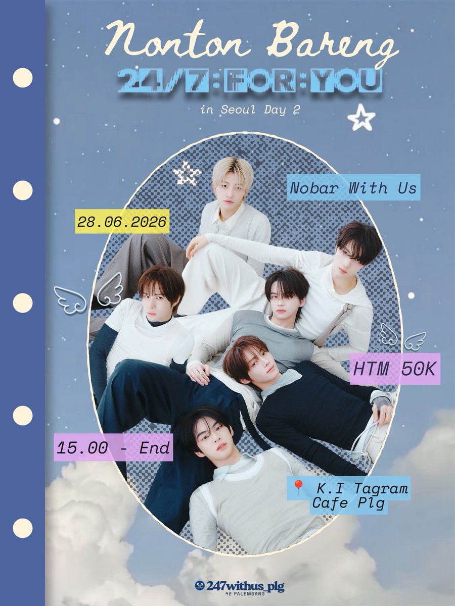 247withus_plg's tweet photo. 𝘼𝙣𝙣𝙮𝙚𝙤𝙣𝙜 𝙎𝙖𝙞𝙙𝙚𝙪𝙡, 
𝙠𝙖𝙢𝙞 𝙢𝙚𝙣𝙜𝙖𝙟𝙖𝙠 𝟰𝟮 𝙋𝙖𝙡𝙚𝙢𝙗𝙖𝙣𝙜 𝙪𝙣𝙩𝙪𝙠 𝙣𝙤𝙣𝙩𝙤𝙣 𝙗𝙖𝙧𝙚𝙣𝙜 𝙠𝙤𝙣𝙨𝙚𝙧 𝙏𝙒𝙎 𝟮𝟬𝟮𝟲 𝙮𝙖𝙣𝙜 𝙗𝙚𝙧𝙩𝙖𝙟𝙪𝙠 𝟮𝟰/𝟳:𝙁𝙊𝙍:𝙔𝙊𝙐 𝘿𝙖𝙮 𝟮 𝙎𝙚𝙤𝙪𝙡 𝙨𝙚𝙘𝙖𝙧𝙖 𝙤𝙣𝙡𝙞𝙣𝙚~ https://t.co/cmv19J95VW