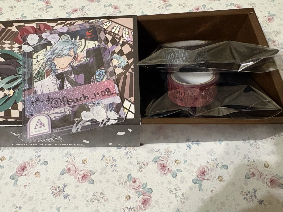 Peach_1108_'s tweet photo. 【交換】うたプリ カルナイ カルライ タブナイ グッズ 物販 

【譲】マステ
バラ カミュ
宝石 蘭丸

【求】同種藍

20(土) 21(日)現地にて交換希望
検索からもお気軽にお声がけください https://t.co/0L2GUaz6pC