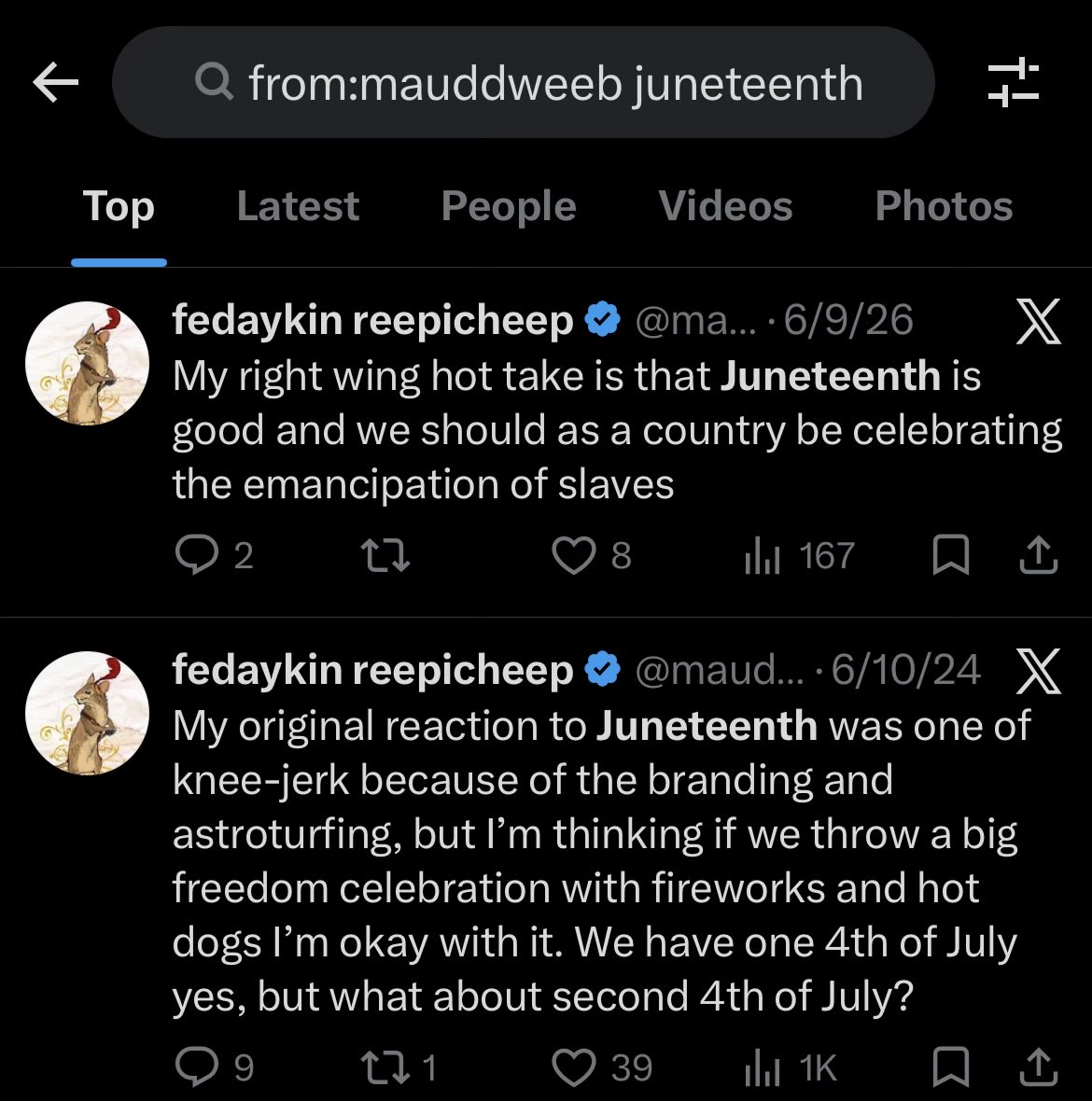 mauddweeb's tweet photo. Happy Juneteenth! https://t.co/WwVoDKgCq1