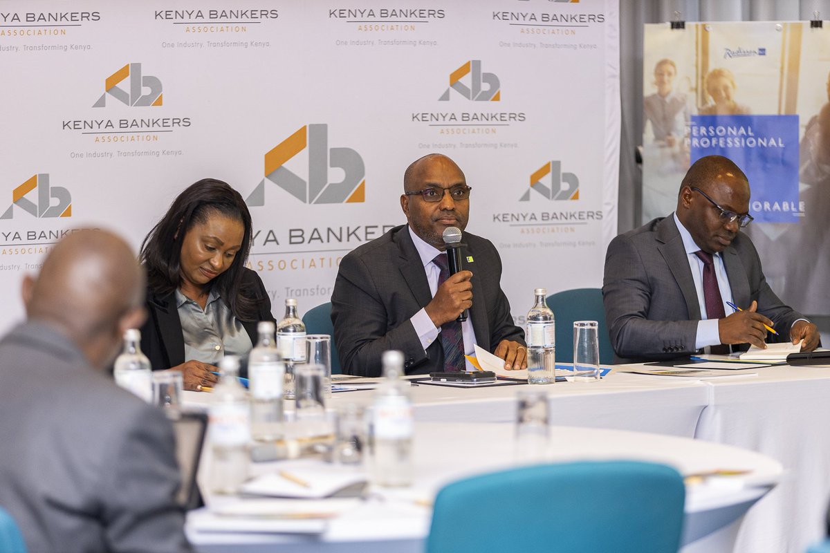 KenyaBankers's tweet photo. KCB Group Chief Executive Officer Paul Russo and Credit Bank Chief Executive Officer Betty Korir have been re-elected as Chairman and Vice Chairperson, respectively, of the Kenya Bankers Association (KBA) during the Association’s 64th Annual General Meeting held this afternoon. https://t.co/xaetTRgWy3