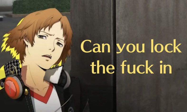 inabatrout's tweet photo. i printed motivational stickers. i couldn’t decide which yosuke sprite to use so i made both https://t.co/dcujxhrAq8