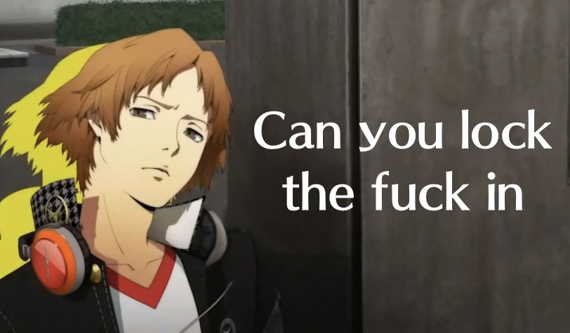 inabatrout's tweet photo. i printed motivational stickers. i couldn’t decide which yosuke sprite to use so i made both https://t.co/dcujxhrAq8