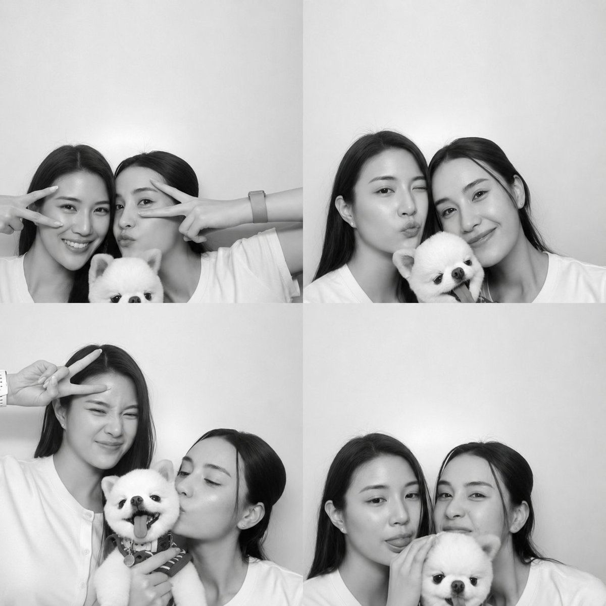 peachy_soul15's tweet photo. Not them serving soft domestic sapphic photobooth energy and yeah this is the kind of content that rewires my brain.

#พิษรัก #GinJay 
#ginnynatnicha #aangelinaass https://t.co/UifkiN9Ex2
