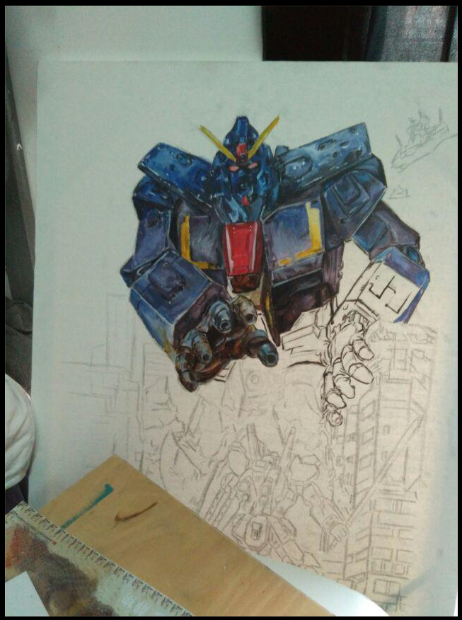 AIPC258's tweet photo. 紙に描いてた頃は、ほんと純粋に描くのが楽しかったなぁ。でもアクリル絵の具が服につくのがめっちゃ面倒だったけど……🤣🤣🤣 https://t.co/Kd4Pw5dw7N