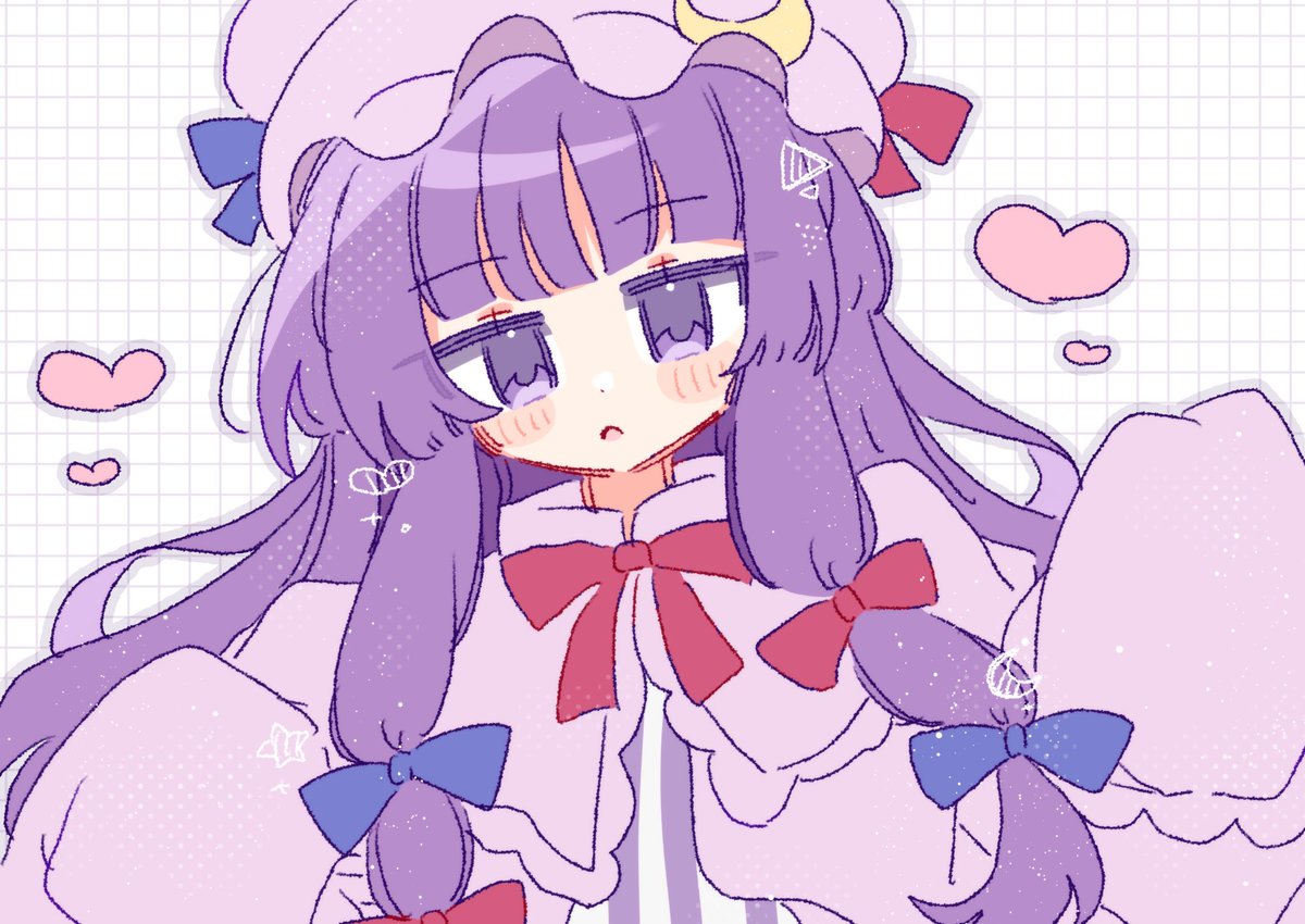 ganbaritaiNa_07's tweet photo. パチュリー描きました https://t.co/bvPDaFfod0