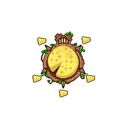 Moji4Studio's tweet photo. It's #followfriday   Check out the health bar. Six cheese wedges stores one level of health and at the top you can see what current level you have. 

#gamedev #indiegame #indiegamedev #game #steam #pixelart #twitch #contentcreator #gamingnews #indiewatch https://t.co/UyshrwC7Cq