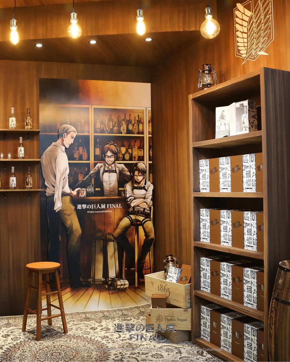 ErwinSmithFeed's tweet photo. Attack On Titan Final Exhibition (Korea) https://t.co/lXaSf9baJU