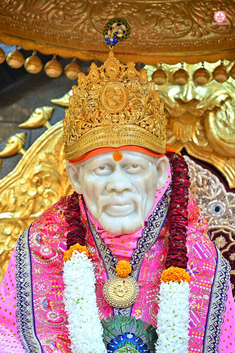 SSSTShirdi's tweet photo. *!! ॐ साई राम !!*
*श्री साईबाबा संस्थान विश्वस्त व्यवस्था,शिर्डी*
*!! ॐ Sai Ram !!*
*Shri Saibaba Sansthan Trust, Shirdi*
≈≈≈≈≈≈≈≈≈≈≈≈≈≈≈≈≈ 
*आरती :-धुपारती*
*शुक्रवार १९ जून २०२६*  
*Aarti :-Dhooparti*
*Friday 19 Jun 2026* https://t.co/V31quGfpBT